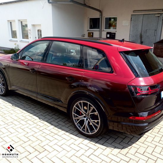 Audi SQ7 Vengance Red Digitaldruck Geilstes Rotcoolstes Rot 2