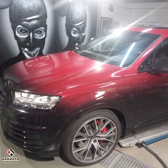 Audi SQ7 Vengance Red Digitaldruck Geilstes Rotcoolstes Rot 3